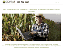 Tablet Screenshot of growthandtech.com